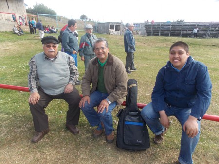 Hno. José Serón, pr. Samuel Aguilera y hno. Esteban Palma