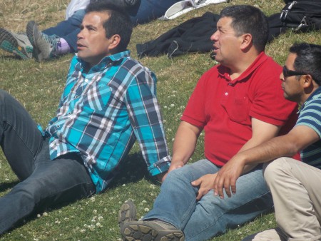 pr. Javier Garcia, pr. José L Campos y pr. Carlos Huisca.