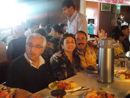 pr. Osvaldo, hna. Mirsa y pr. Rubén